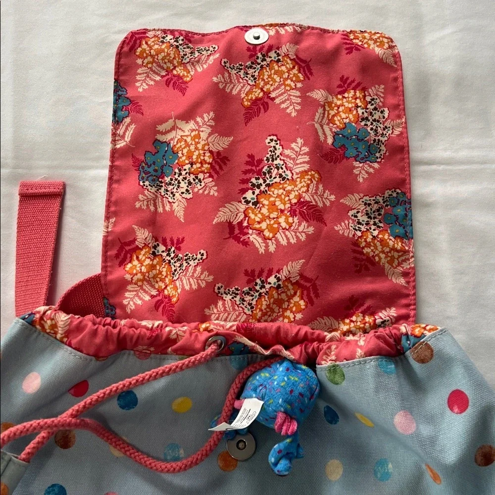 Matilda Jane Floral/Polka-Dot Backpack
